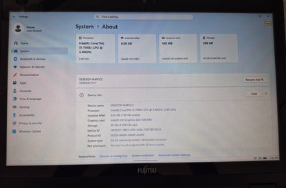 Fujitsu Laptop touch screen ( Used )